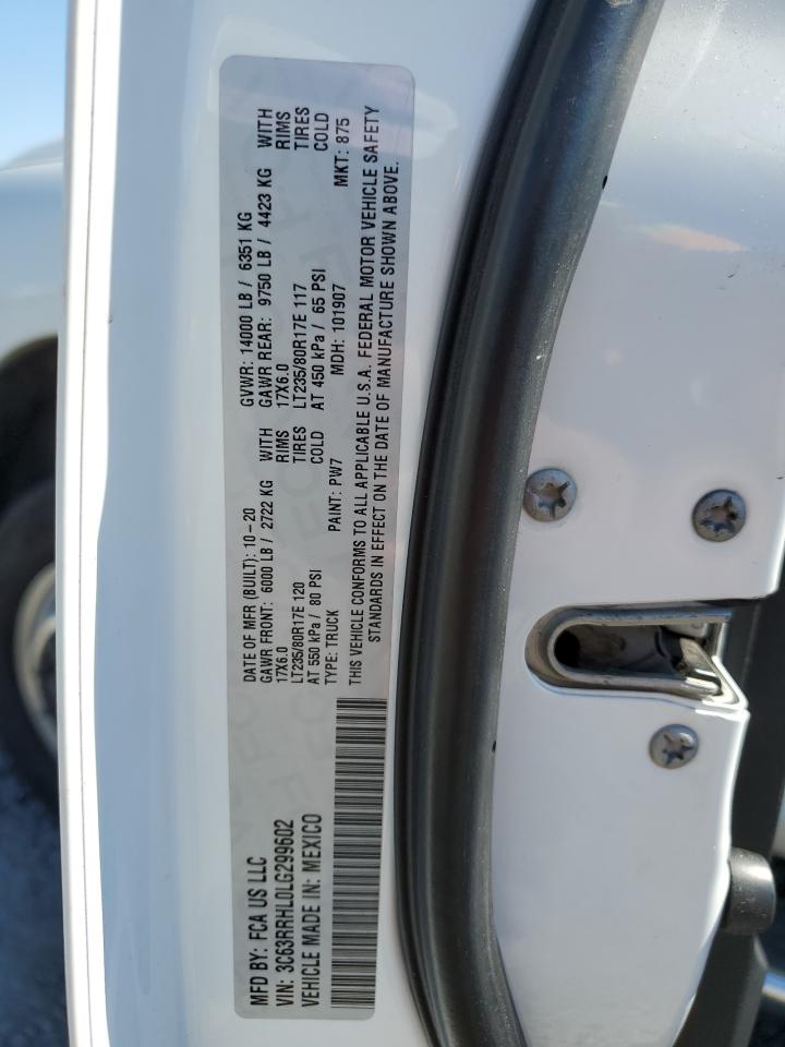 3c63rrhl0lg299602 3C63RRHL0LG299602 2020 Ram 3500 Big Horn