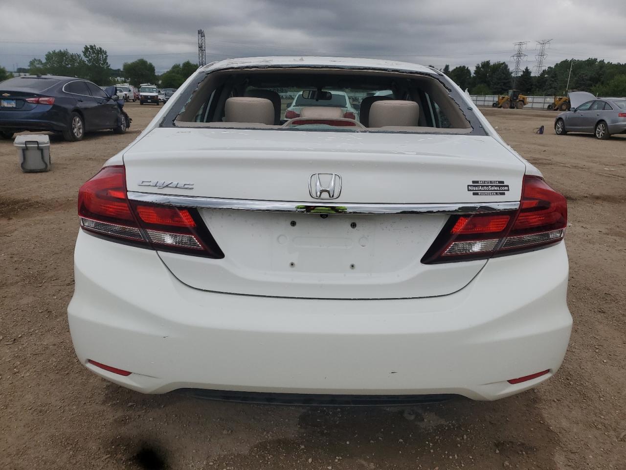 2013 Honda Civic Lx VIN: 19XFB2F58DE047938 Lot: 64511425