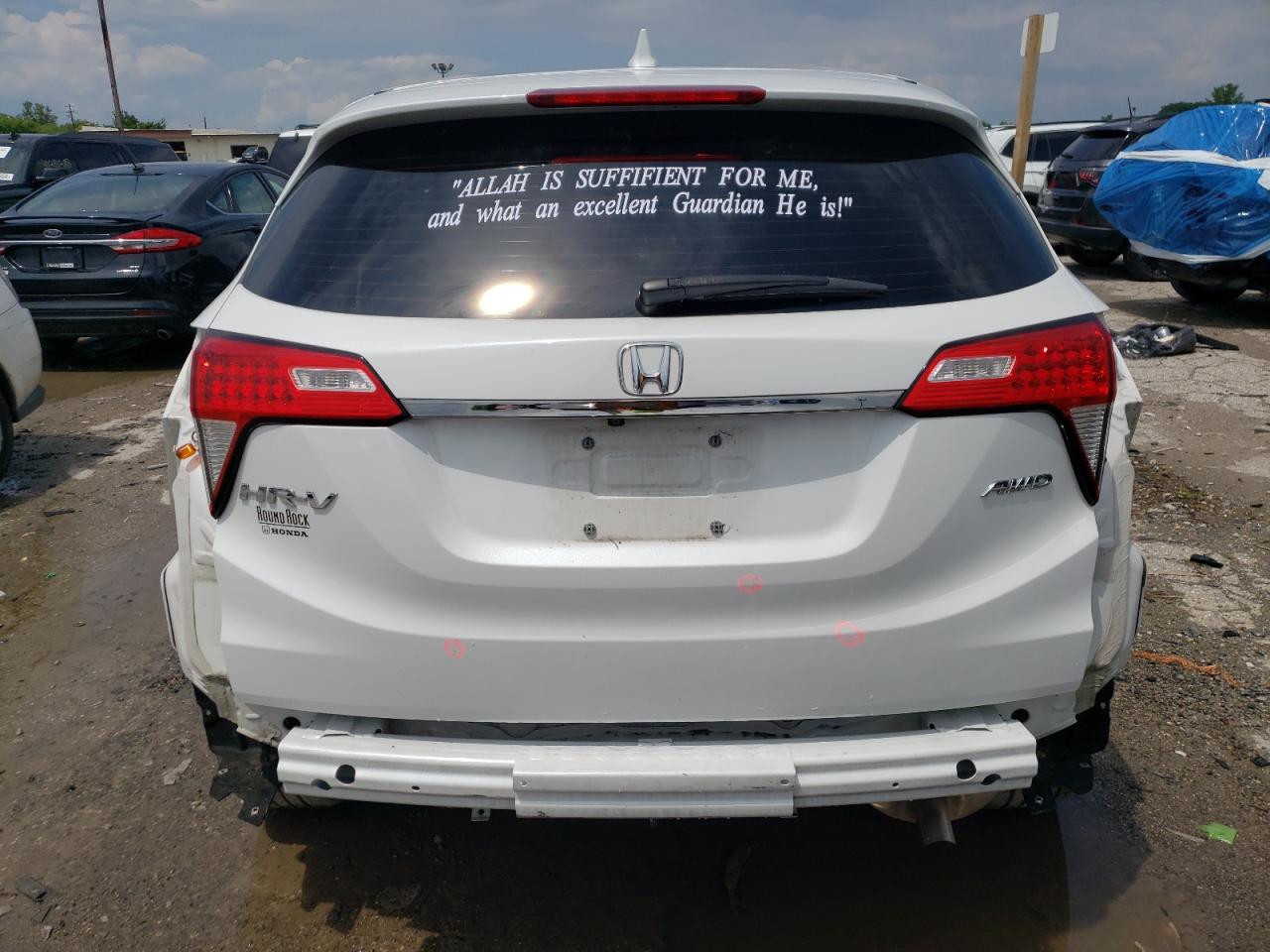 2022 Honda Hr-V Lx VIN: 3CZRU6H37NM717751 Lot: 64475535