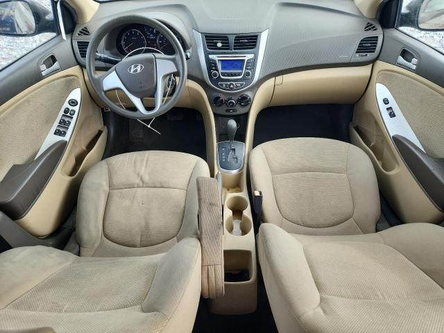 Sedans HYUNDAI ACCENT 2012 Gray