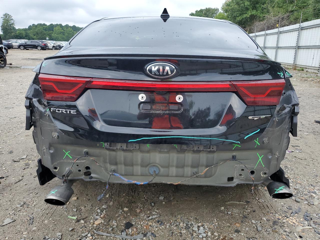 2021 Kia Forte Gt VIN: 3KPF44AC4ME314391 Lot: 64174355
