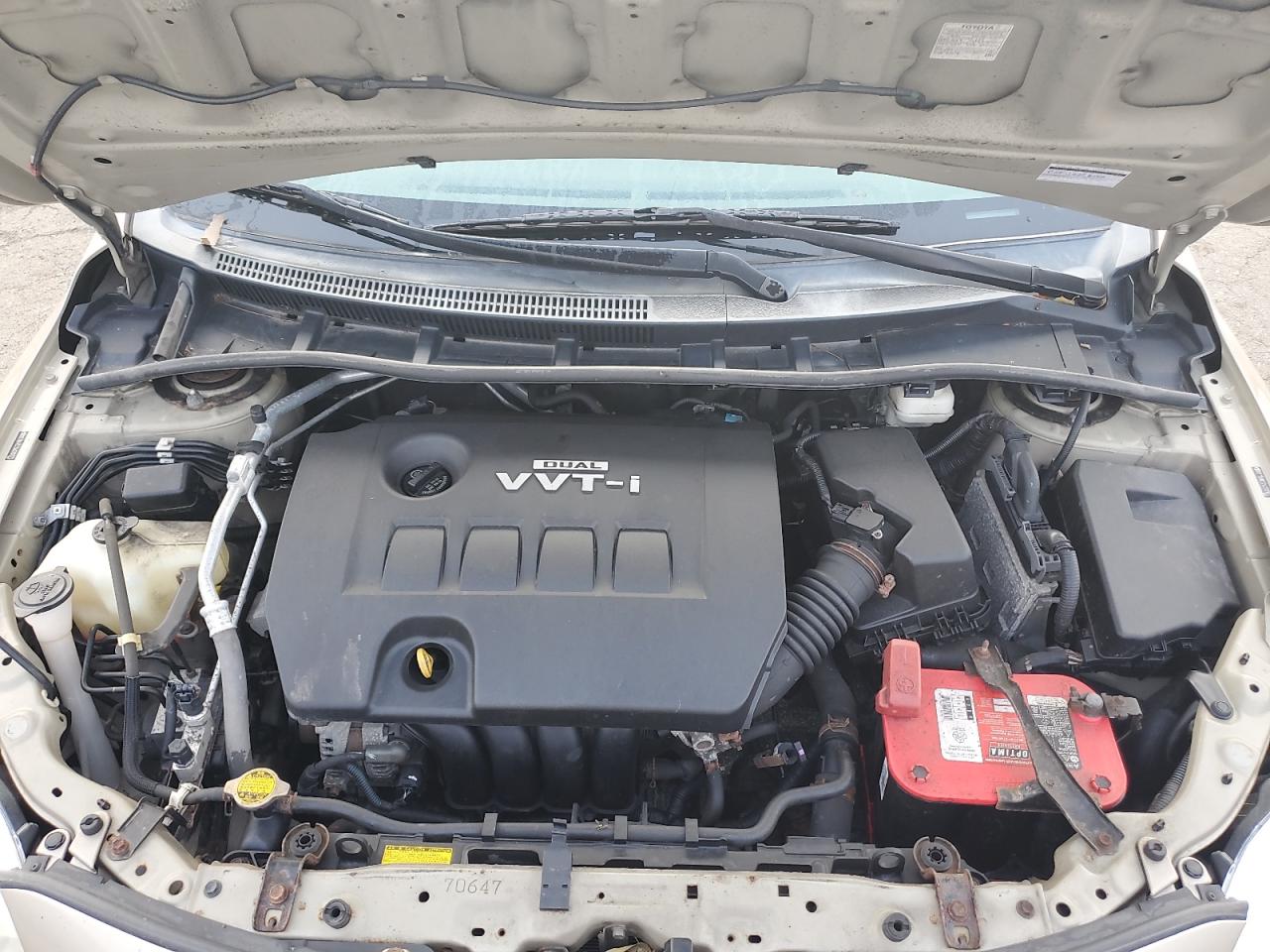 2010 Toyota Corolla Base VIN: 2T1BU4EE2AC392673 Lot: 65148425