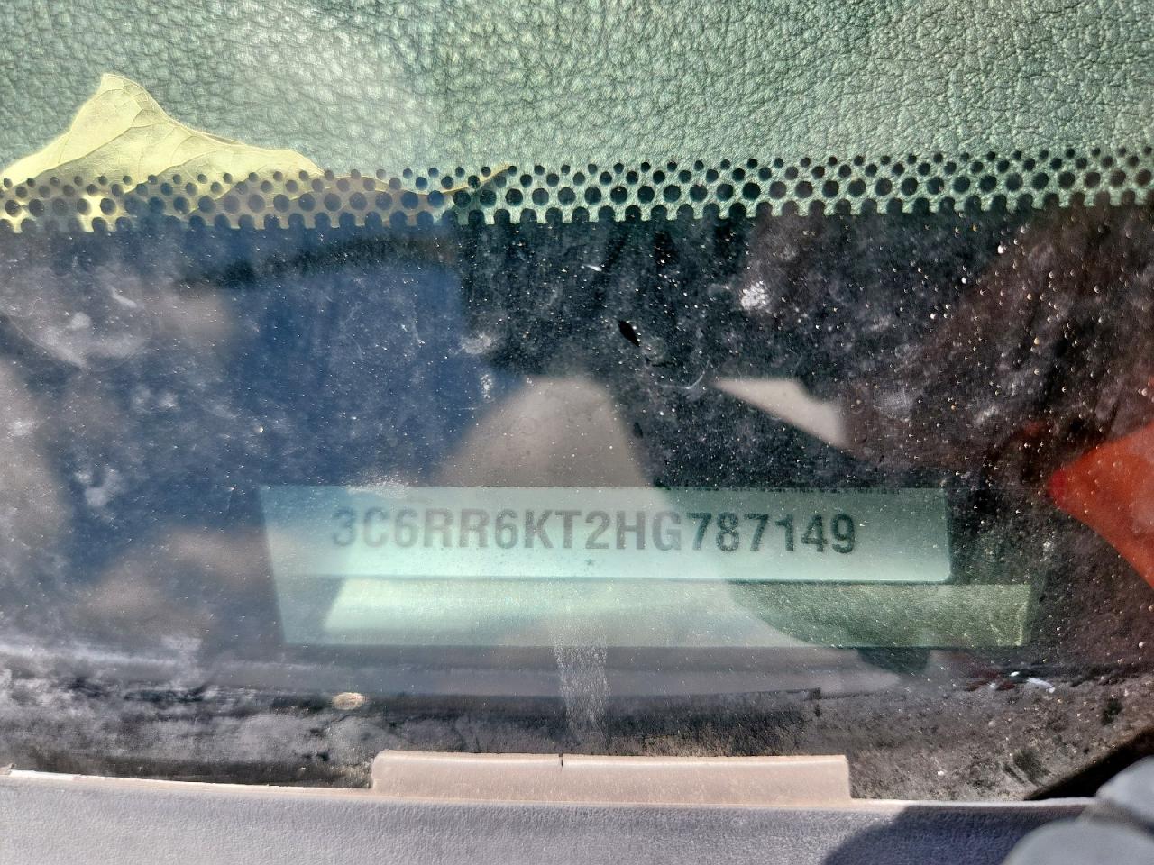 2017 Ram 1500 St VIN: 3C6RR6KT2HG787149 Lot: 64195635