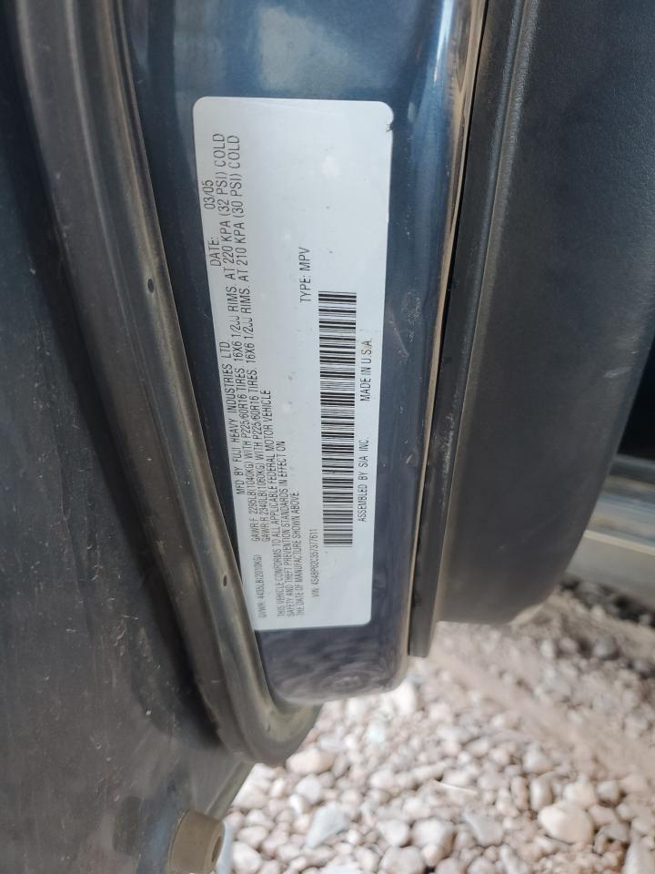 2005 Subaru Legacy Outback 2.5I Limited VIN: 4S4BP62C357377611 Lot: 63044725