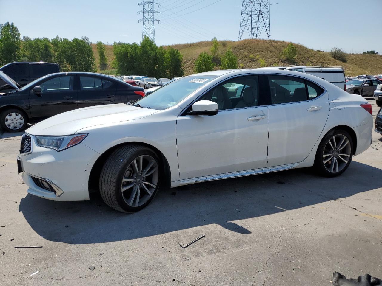 2019 Acura Tlx Advance VIN: 19UUB3F81KA003384 Lot: 66853935