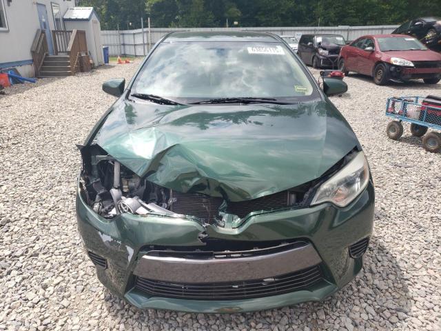  TOYOTA COROLLA 2016 Зеленый