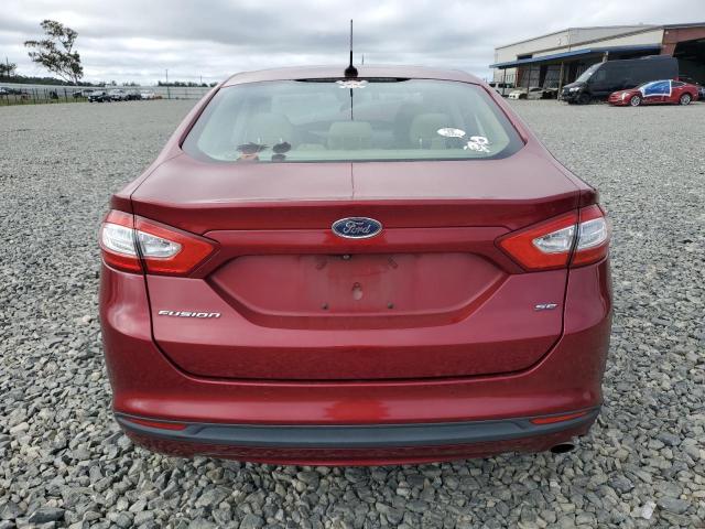  FORD FUSION 2015 Red