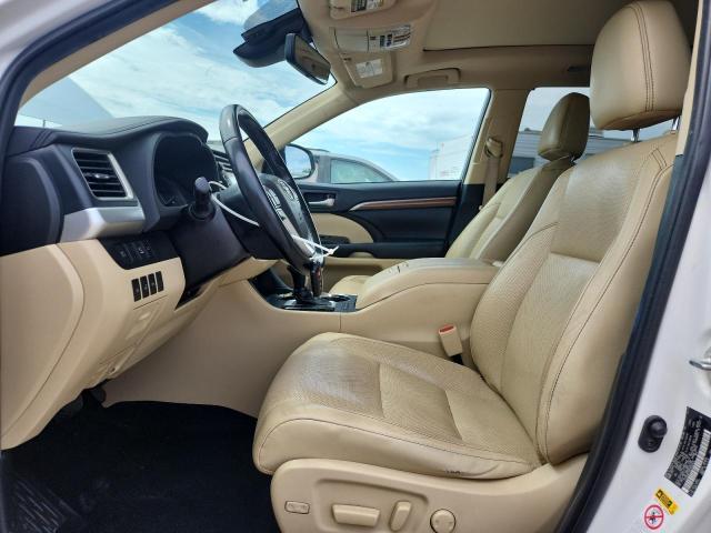 TOYOTA HIGHLANDER 2019 Белы