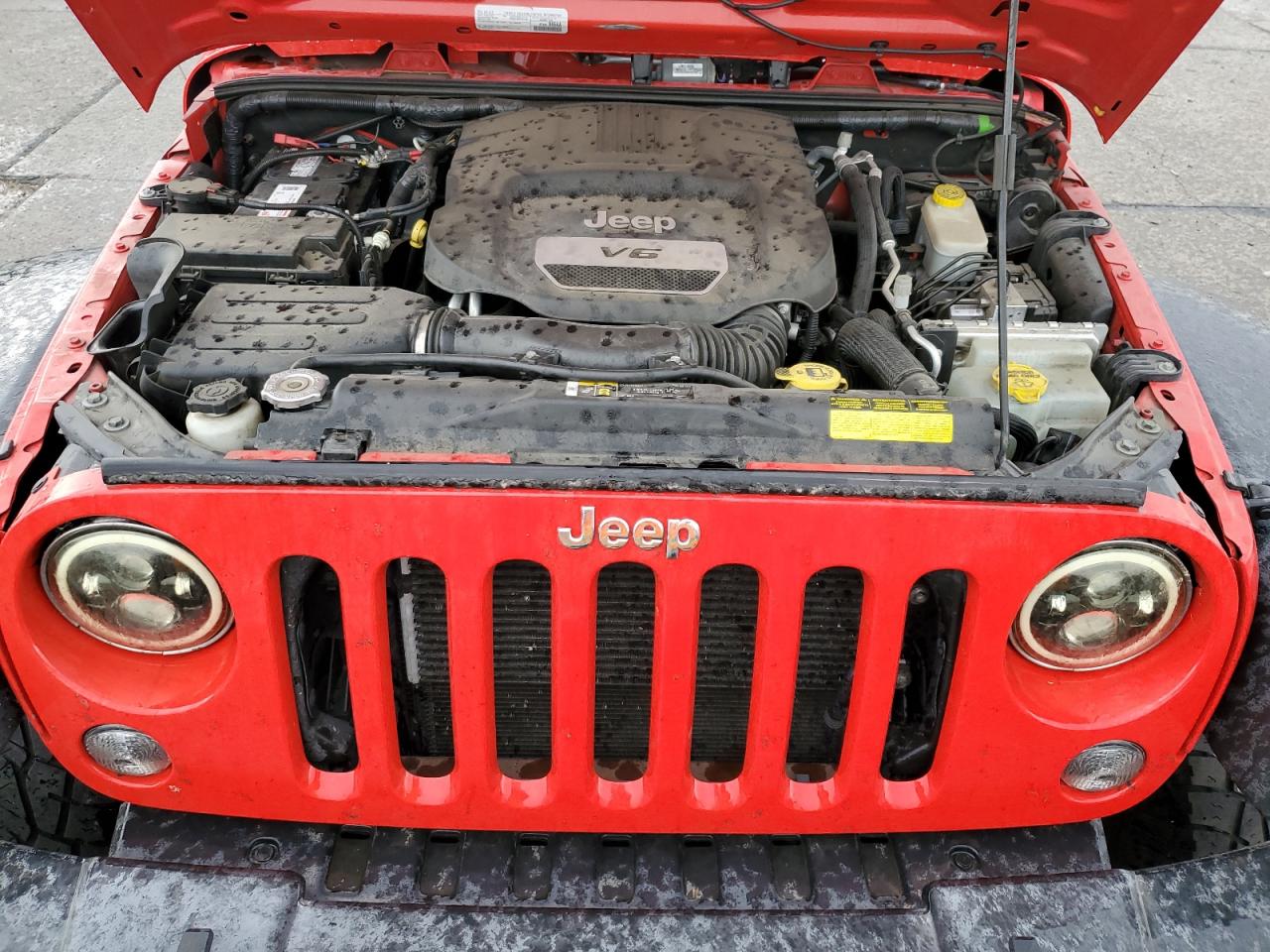 2017 Jeep Wrangler Unlimited Sport VIN: 1C4BJWDG6HL549728 Lot: 65453685