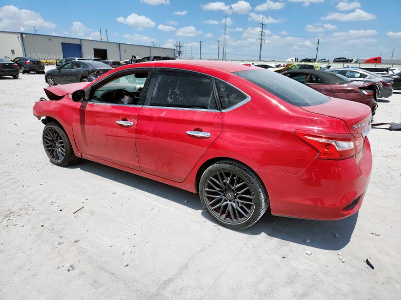  NISSAN SENTRA 2016 Красный