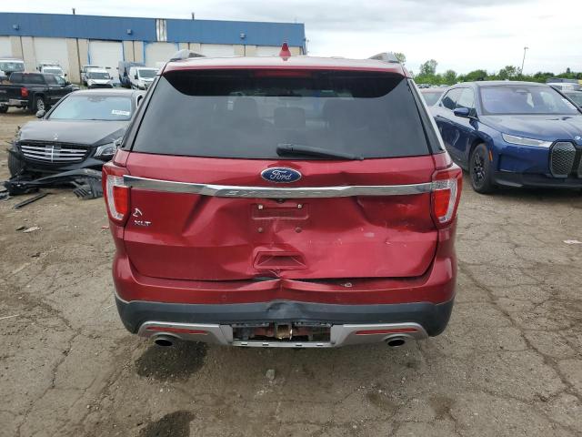 Parquets FORD EXPLORER 2017 Czerwony