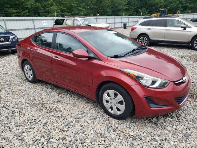 Седаны HYUNDAI ELANTRA 2016 Красный