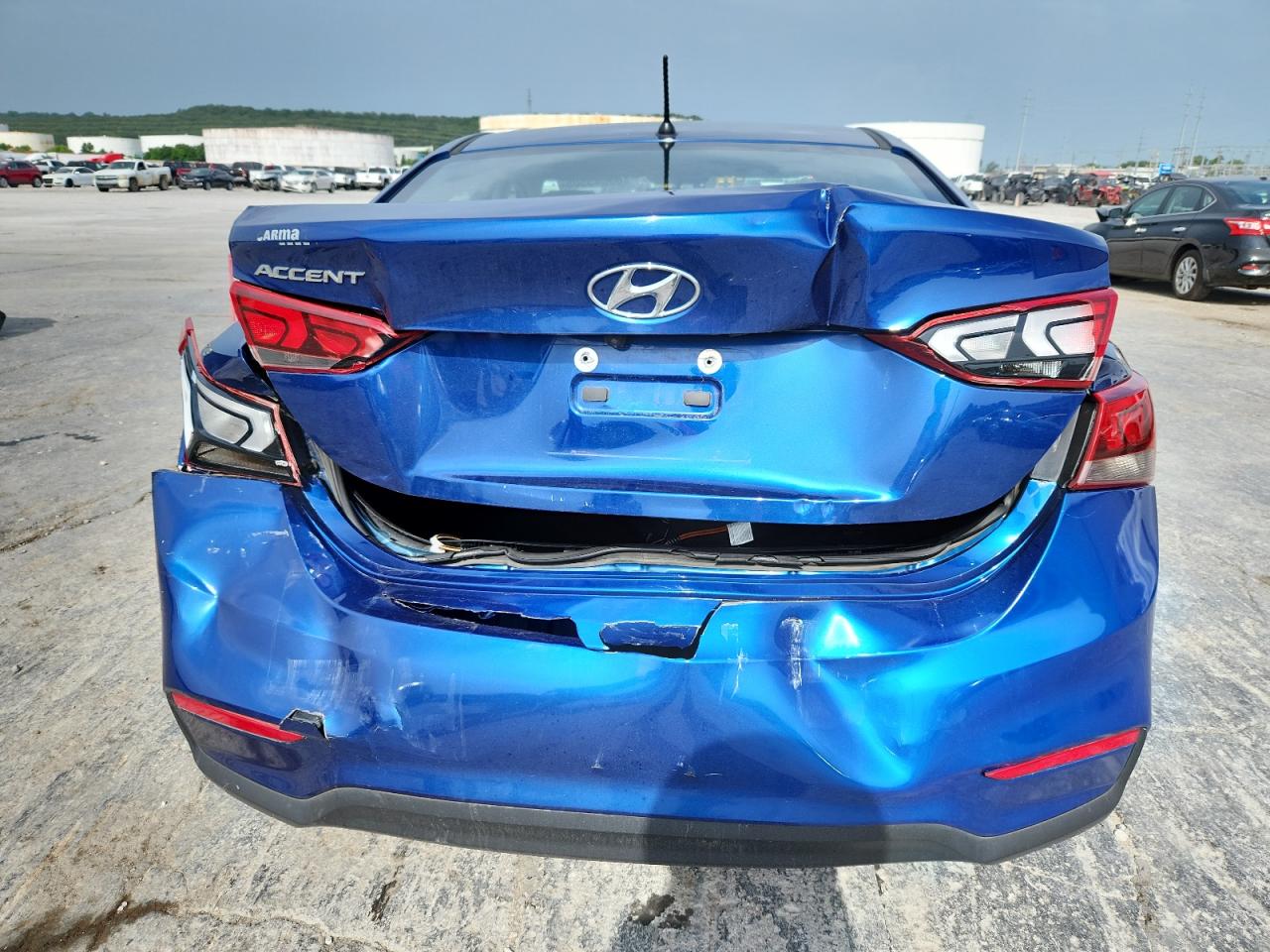 2020 Hyundai Accent Se VIN: 3KPC24A69LE118593 Lot: 63645505