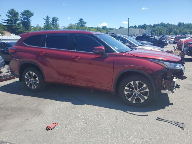  TOYOTA HIGHLANDER 2020 Красный