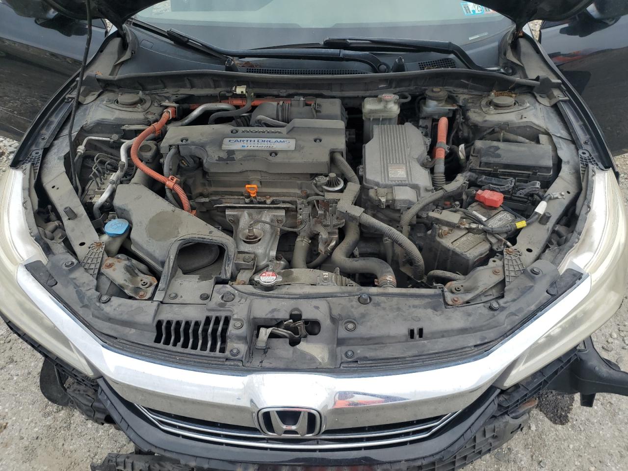2017 Honda Accord Touring Hybrid VIN: JHMCR6F73HC021735 Lot: 64437075