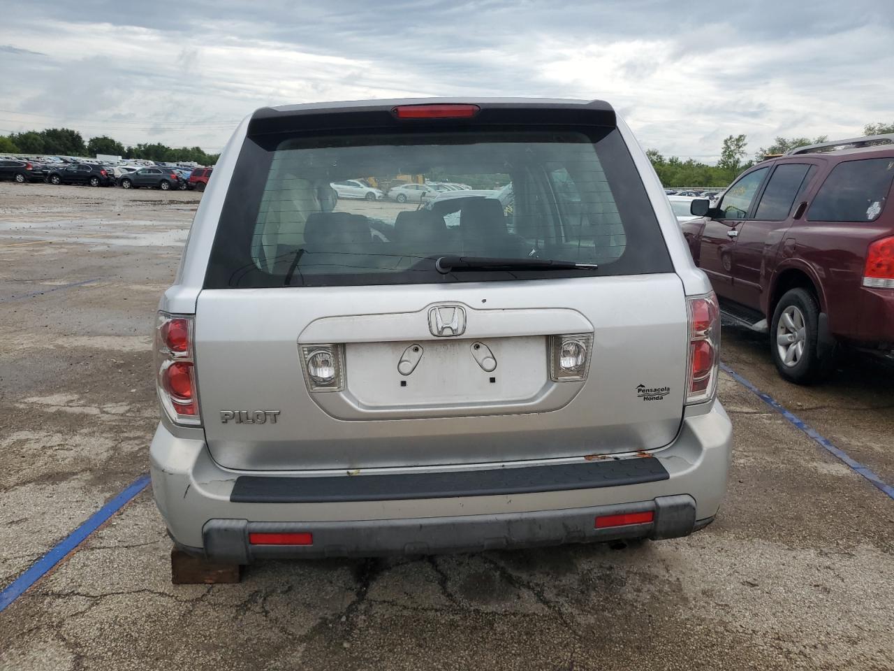 2007 Honda Pilot Lx VIN: 5FNYF28167B006424 Lot: 66957875