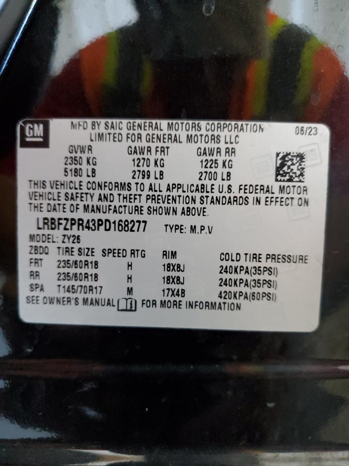 2023 Buick Envision Essence VIN: LRBFZPR43PD168277 Lot: 63000935