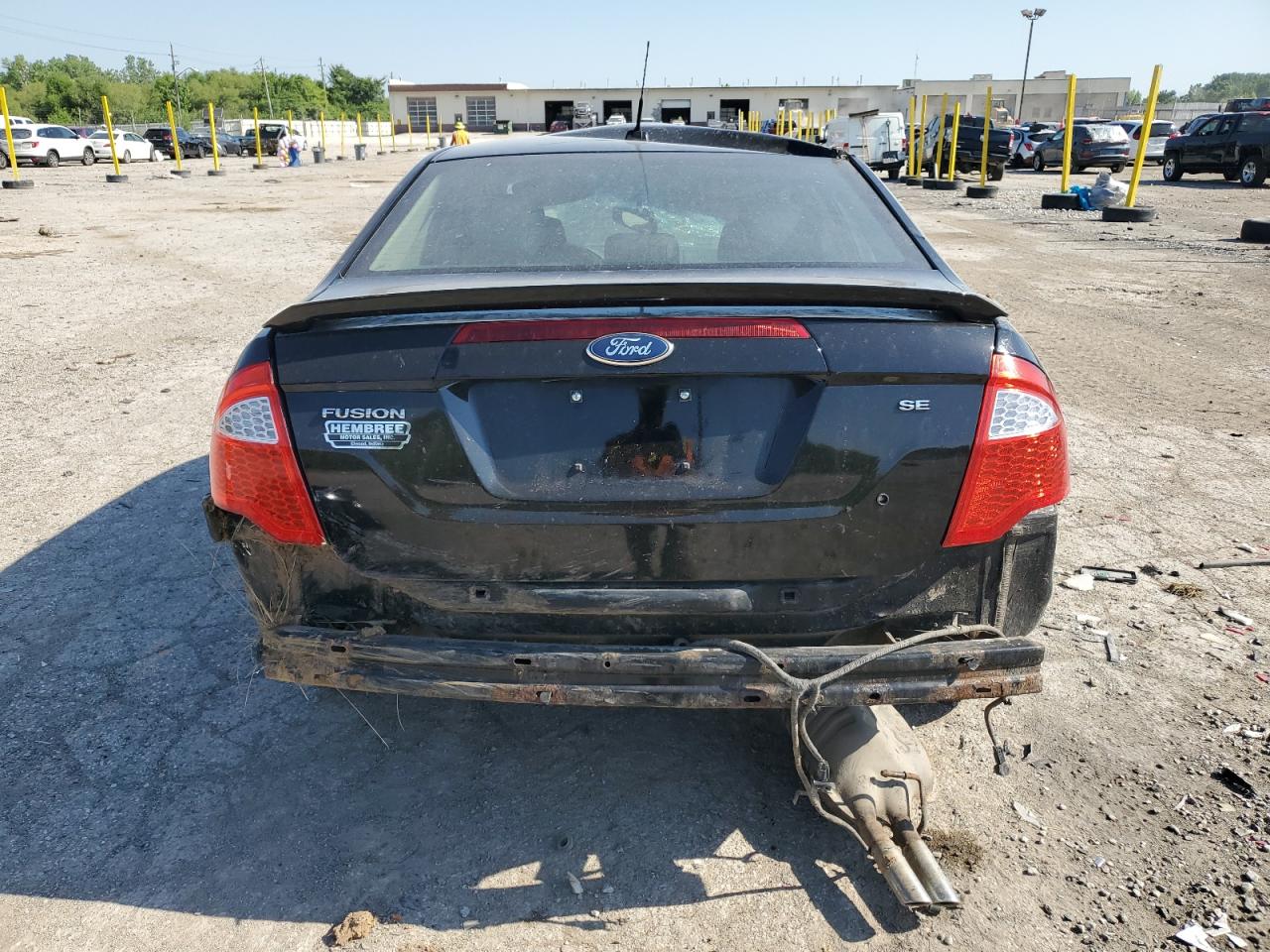 2012 Ford Fusion Se VIN: 3FAHP0HA7CR117984 Lot: 63586035