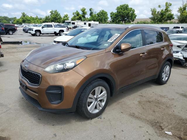  KIA SPORTAGE 2017 Brown