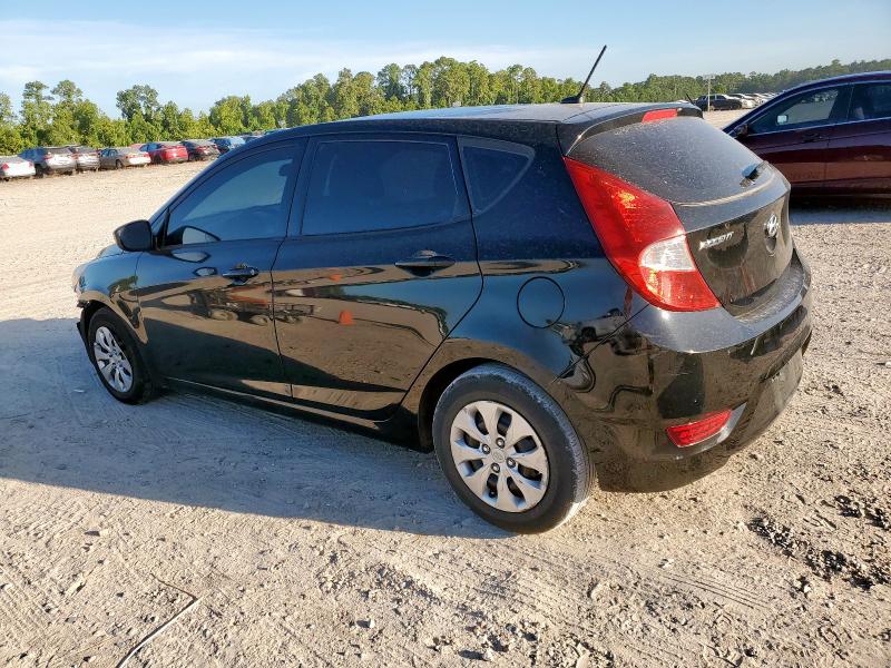 Hatchbacks HYUNDAI ACCENT 2016 Czarny