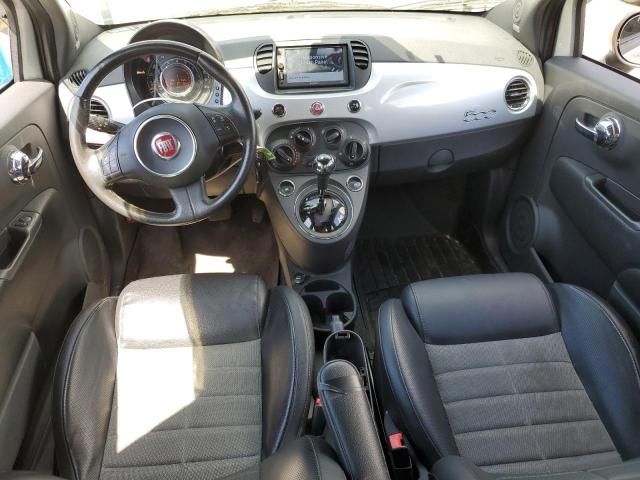  FIAT 500 2012 Srebrny