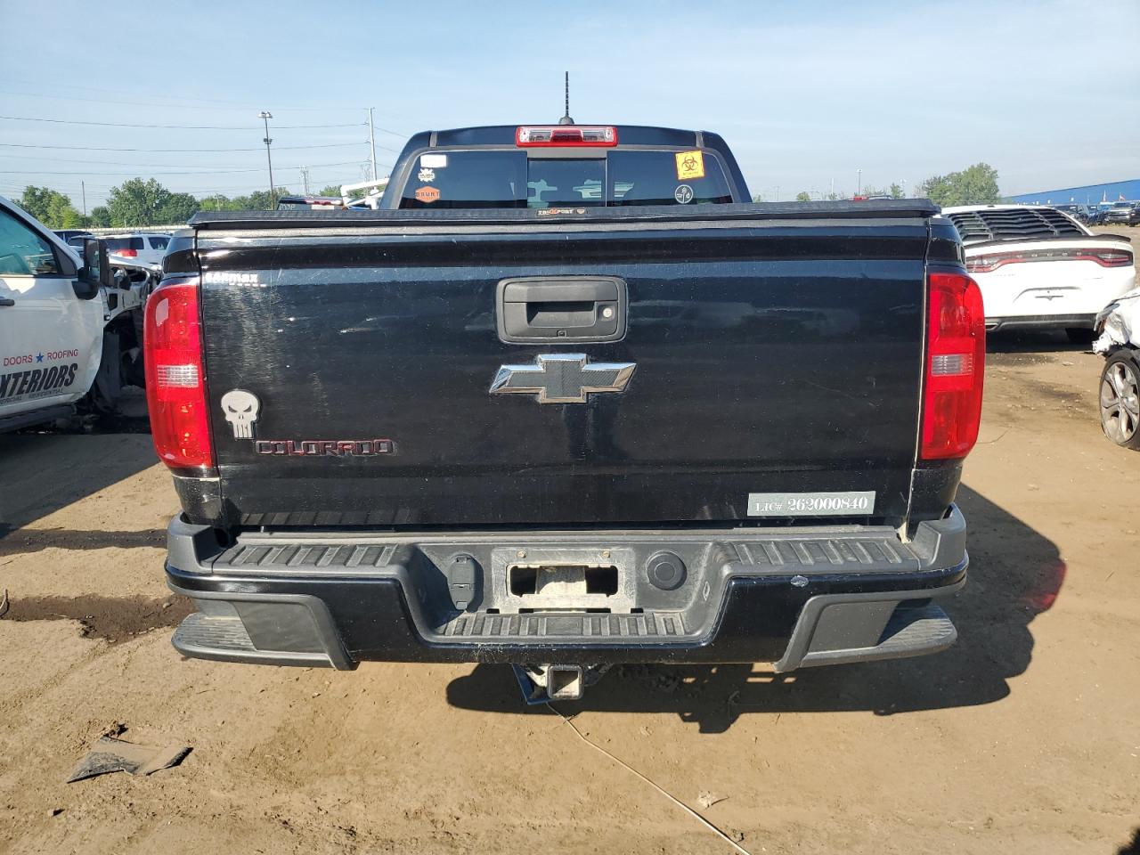2016 Chevrolet Colorado Z71 VIN: 1GCGTDE37G1117577 Lot: 63743875