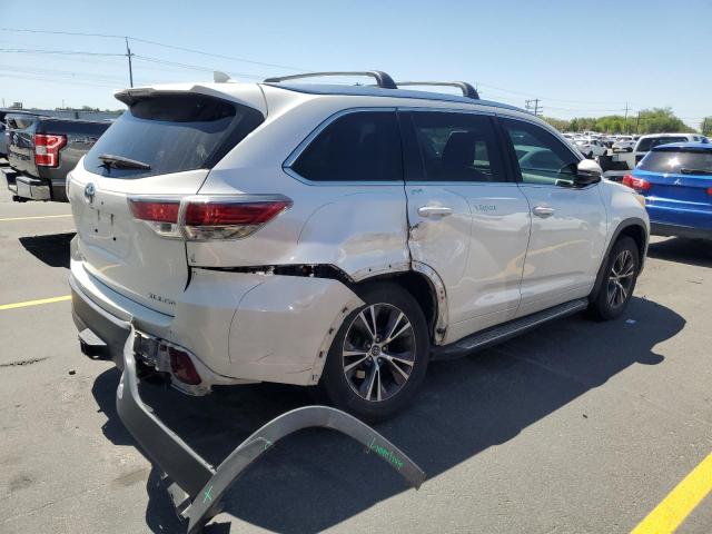 Parquets TOYOTA HIGHLANDER 2016 Biały