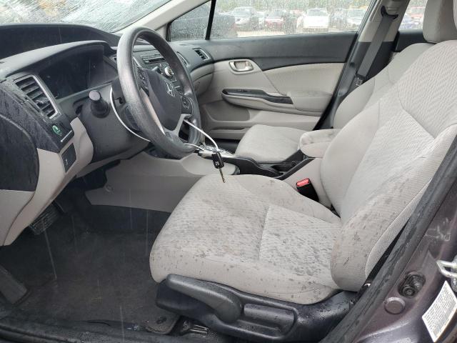 Sedans HONDA CIVIC 2015 Szary
