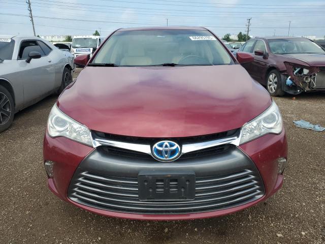  TOYOTA CAMRY 2015 Red