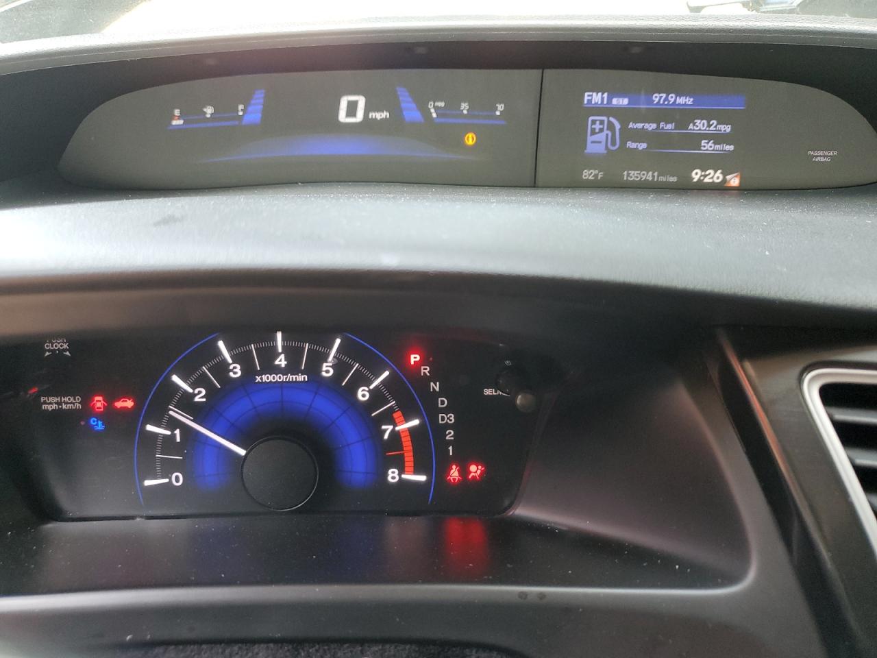 2013 Honda Civic Exl VIN: 19XFB2F97DE013783 Lot: 63932725