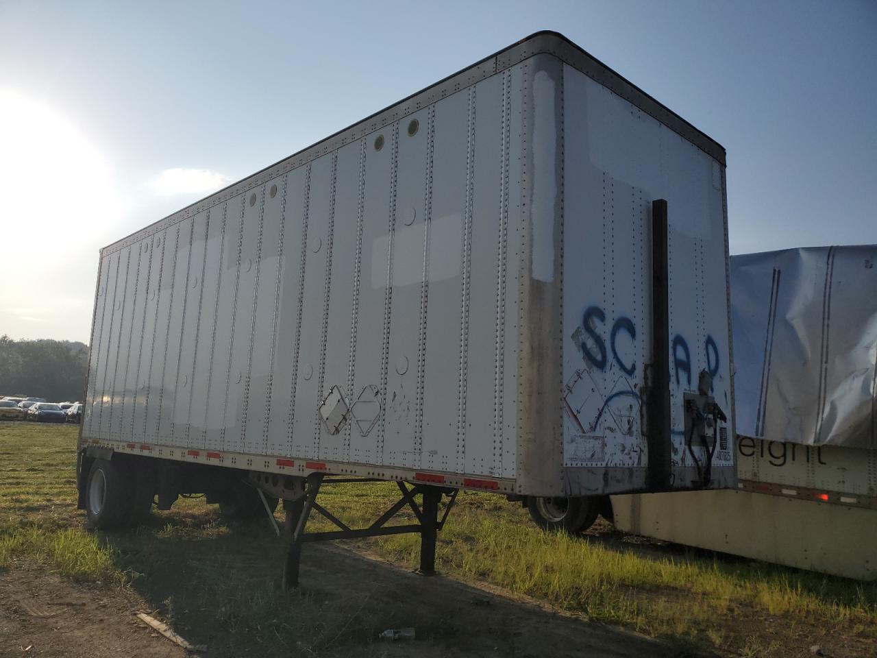 2011 Wabash C28 Dry Van Trailer white null null 1JJV281D4BL513969 photo #1