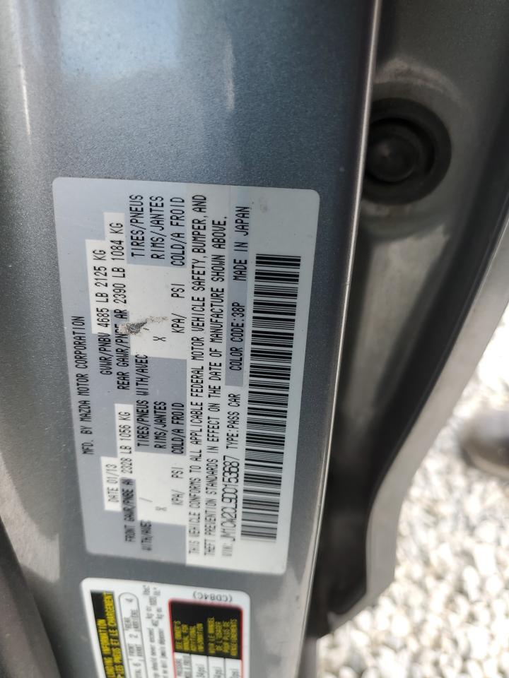 2013 Mazda 5 VIN: JM1CW2CL9D0153687 Lot: 63143215