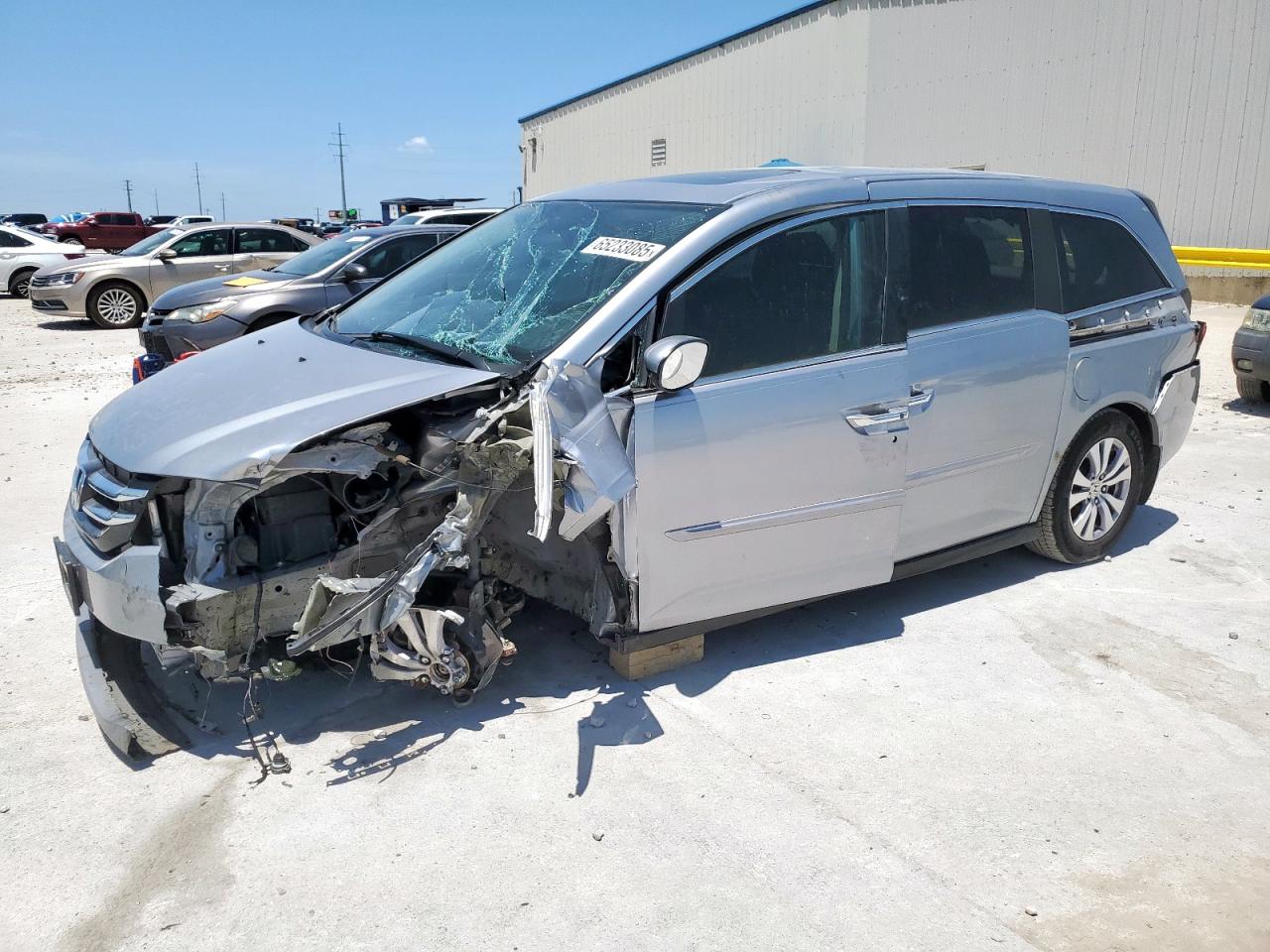 2016 Honda Odyssey Exl VIN: 5FNRL5H67GB049616 Lot: 65233085