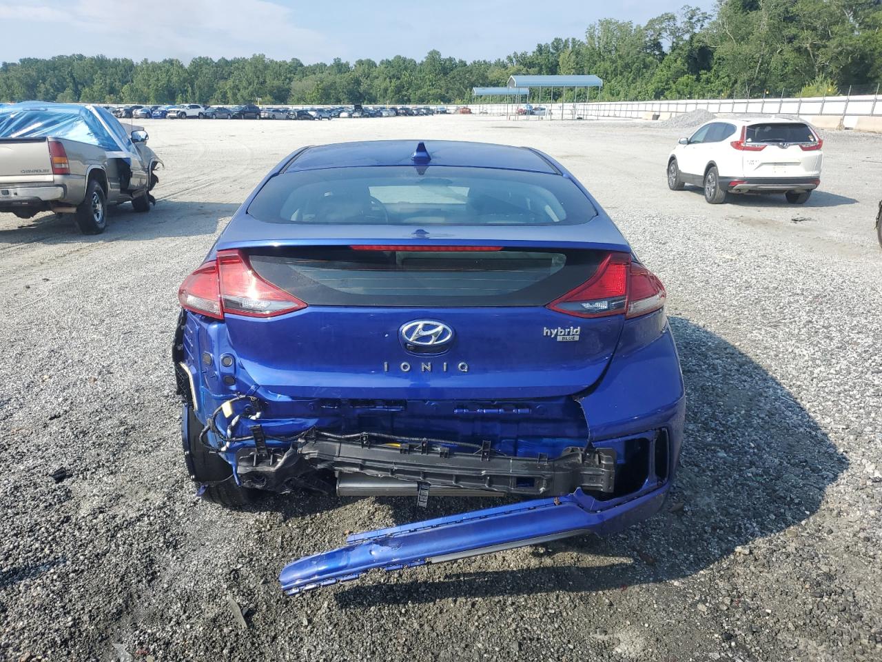 2020 Hyundai Ioniq Blue VIN: KMHC65LC2LU235507 Lot: 63100125
