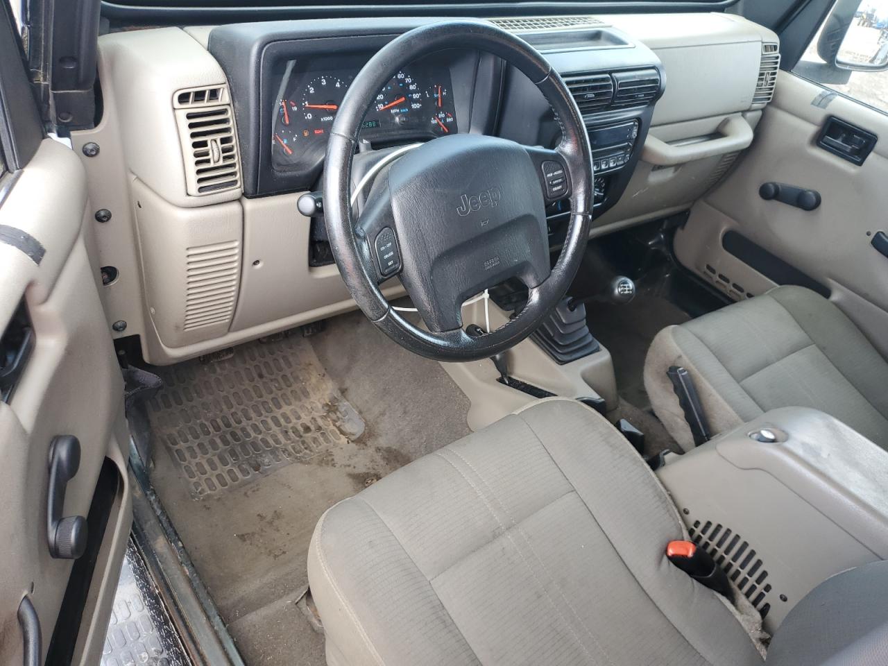 2003 Jeep Wrangler / Tj Sahara VIN: 1J4FA59S73P308250 Lot: 64305965
