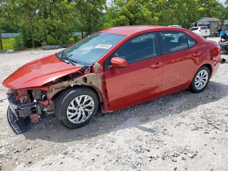  TOYOTA COROLLA 2018 Бордовый