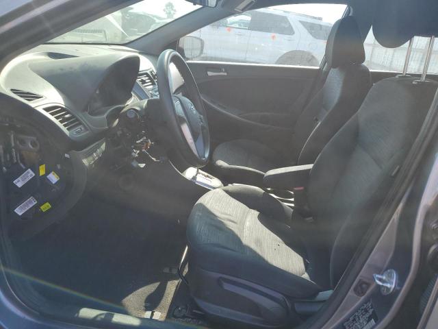 Hatchbacks HYUNDAI ACCENT 2016 Szary