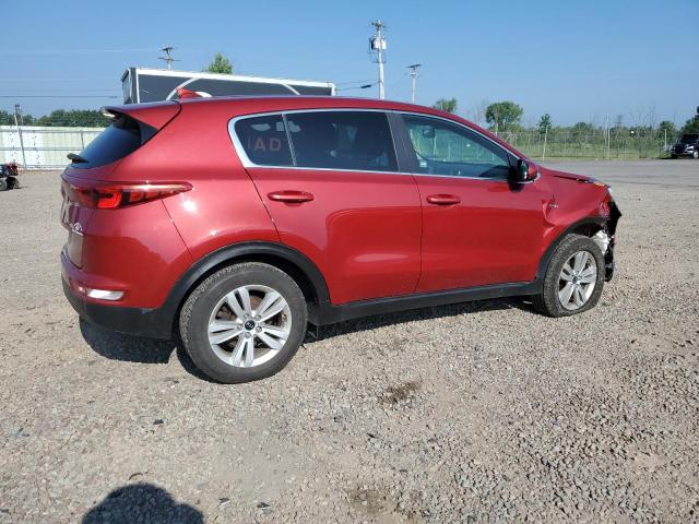  KIA SPORTAGE 2017 Red