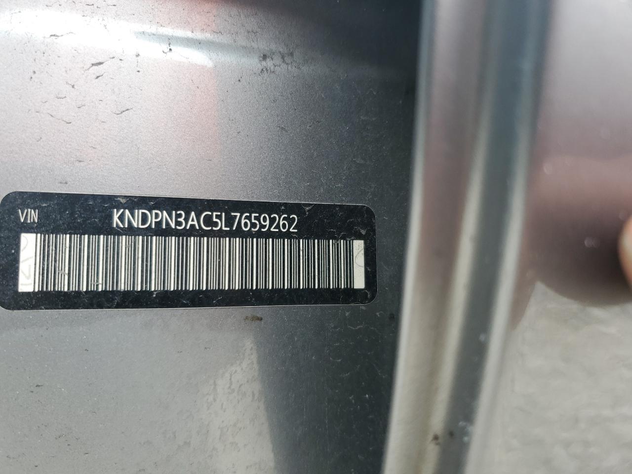 2020 Kia Sportage Ex VIN: KNDPN3AC5L7659262 Lot: 64399155