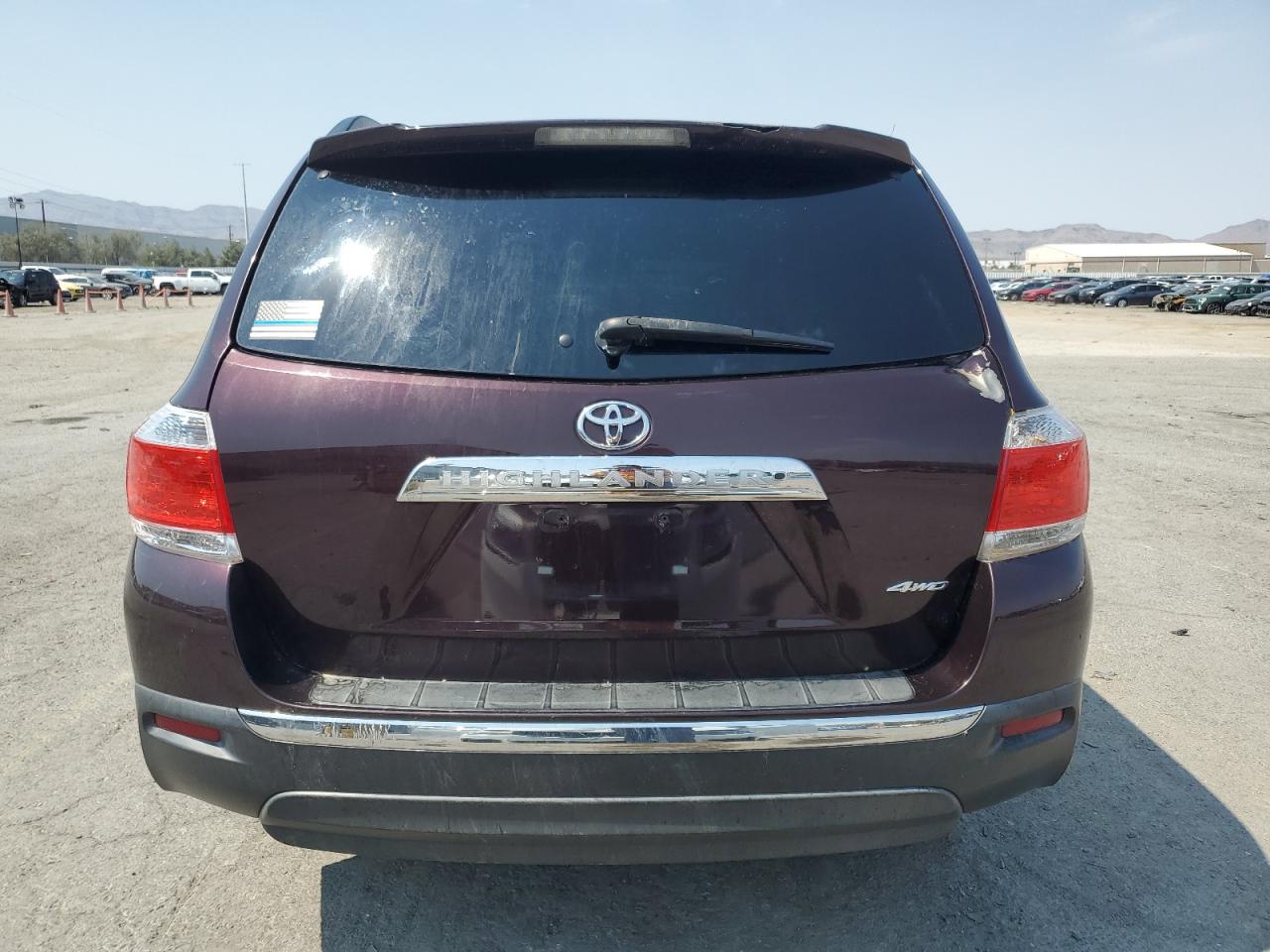 2012 Toyota Highlander Base VIN: 5TDBK3EH5CS125094 Lot: 64689485