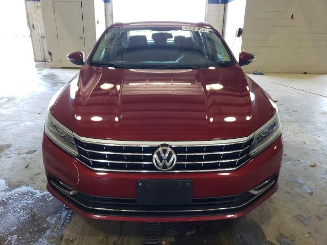  VOLKSWAGEN PASSAT 2016 Red