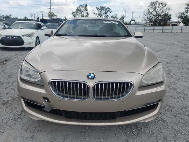  BMW 6 SERIES 2014 Gold