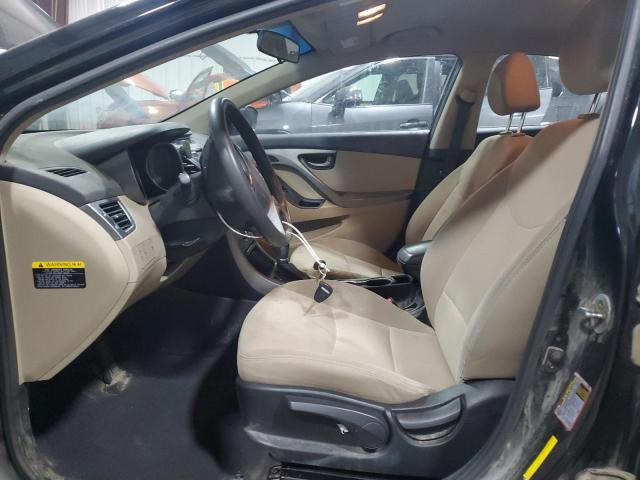 Sedans HYUNDAI ELANTRA 2016 Czarny