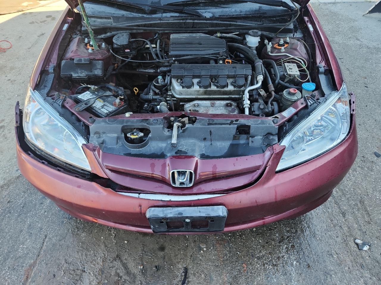 2004 Honda Civic Ex VIN: 1HGES26744L021598 Lot: 63216165