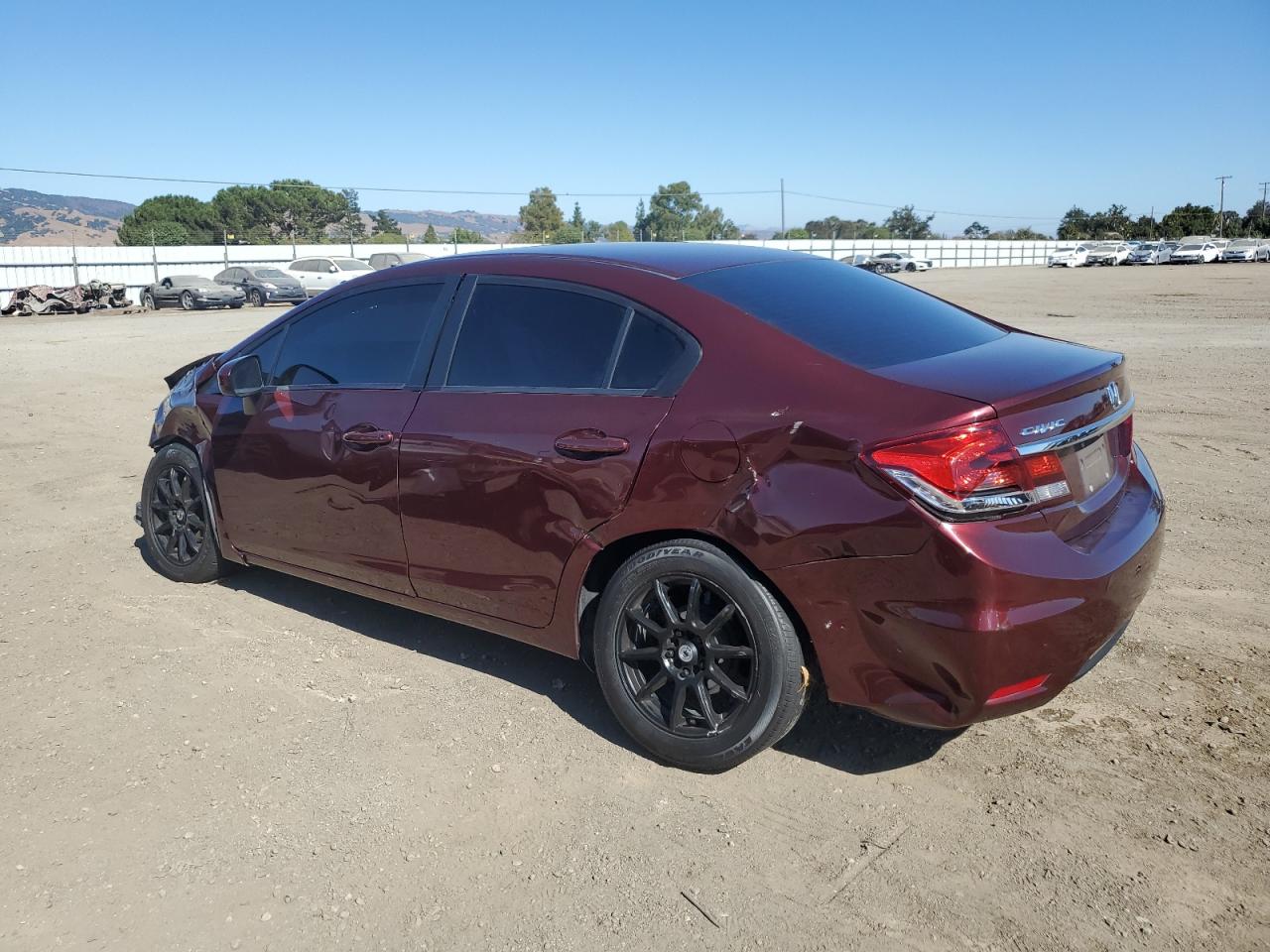 2014 Honda Civic Lx 19XFB2F51EE235895 photo #3