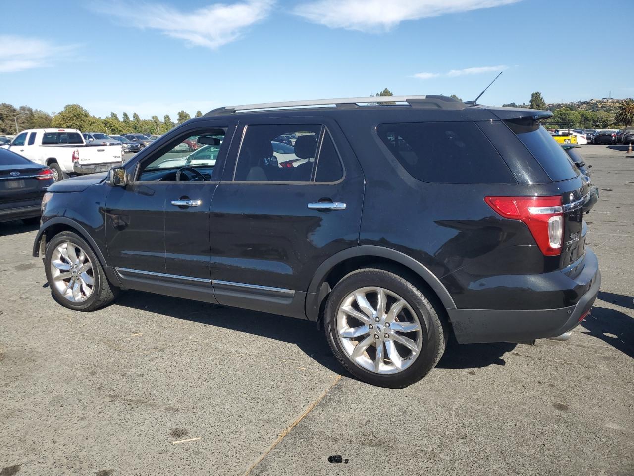 2013 Ford Explorer Limited black suv gas 1FM5K7F84DGB14226 photo #3