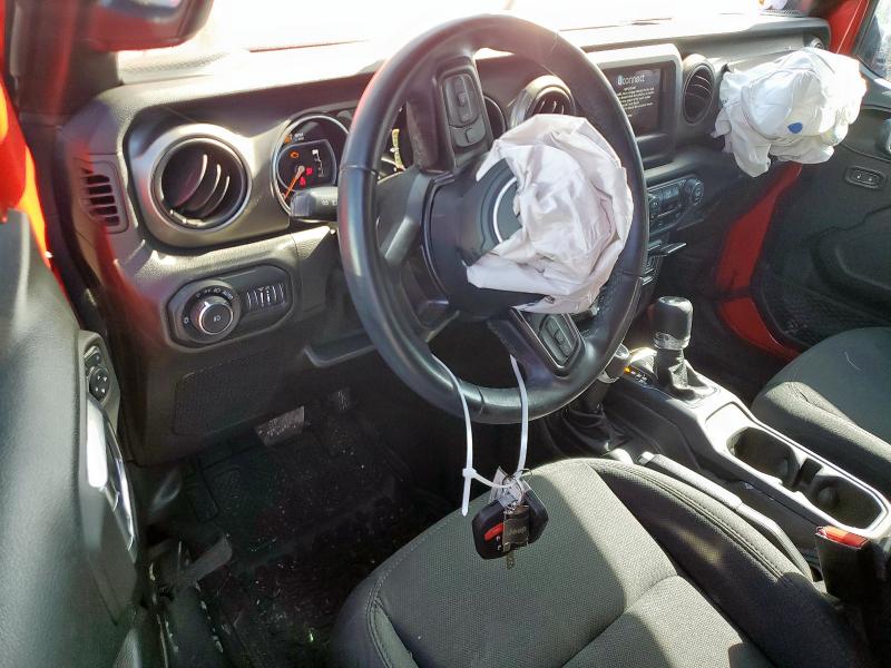  JEEP WRANGLER 2021 Красный