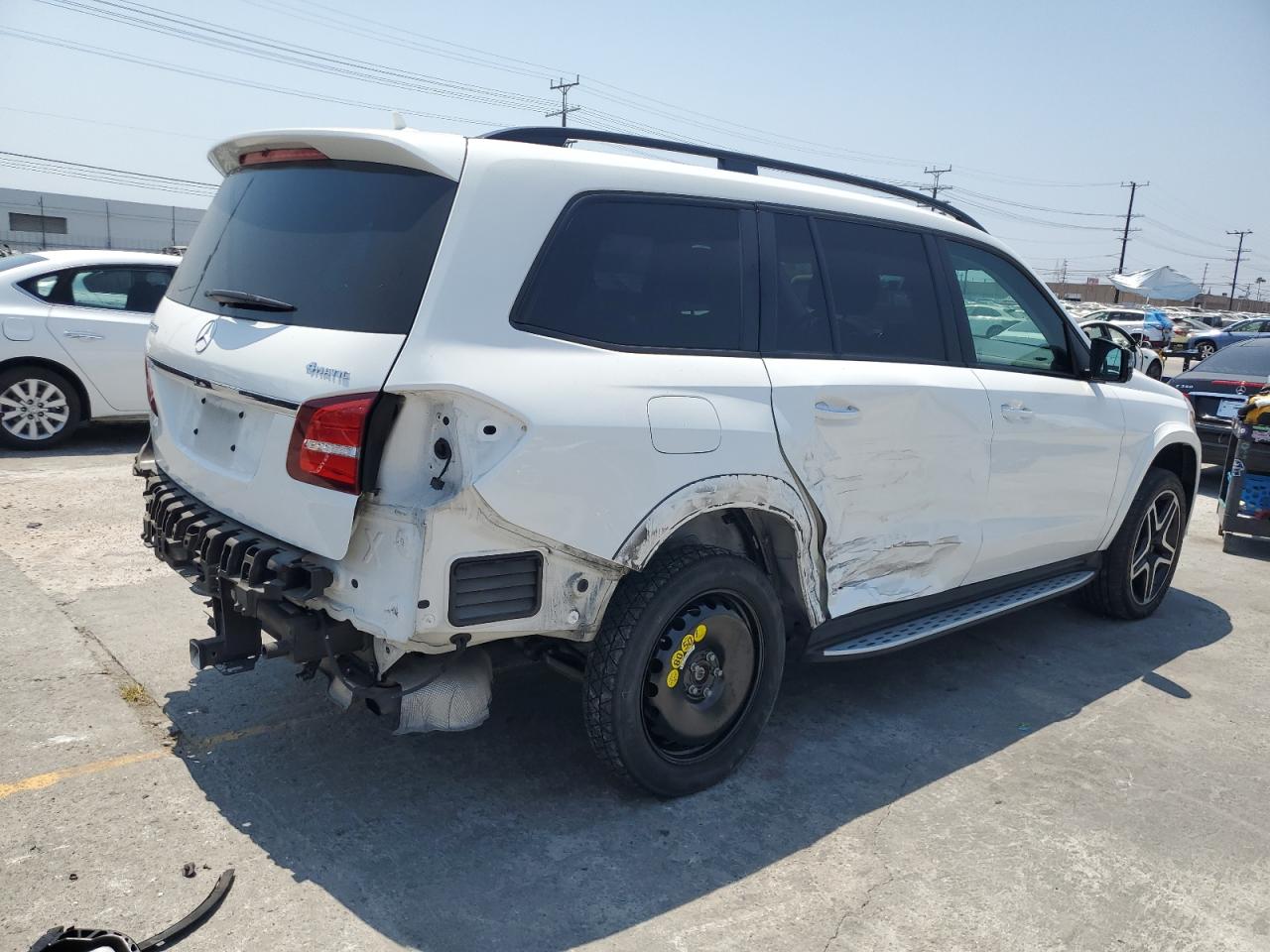 2018 Mercedes-Benz Gls 550 4Matic VIN: 4JGDF7DE3JB061844 Lot: 64852595