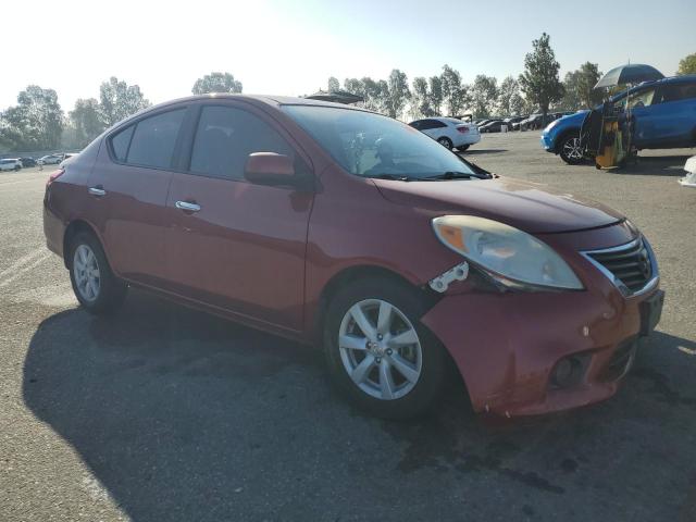  NISSAN VERSA 2013 Burgundy