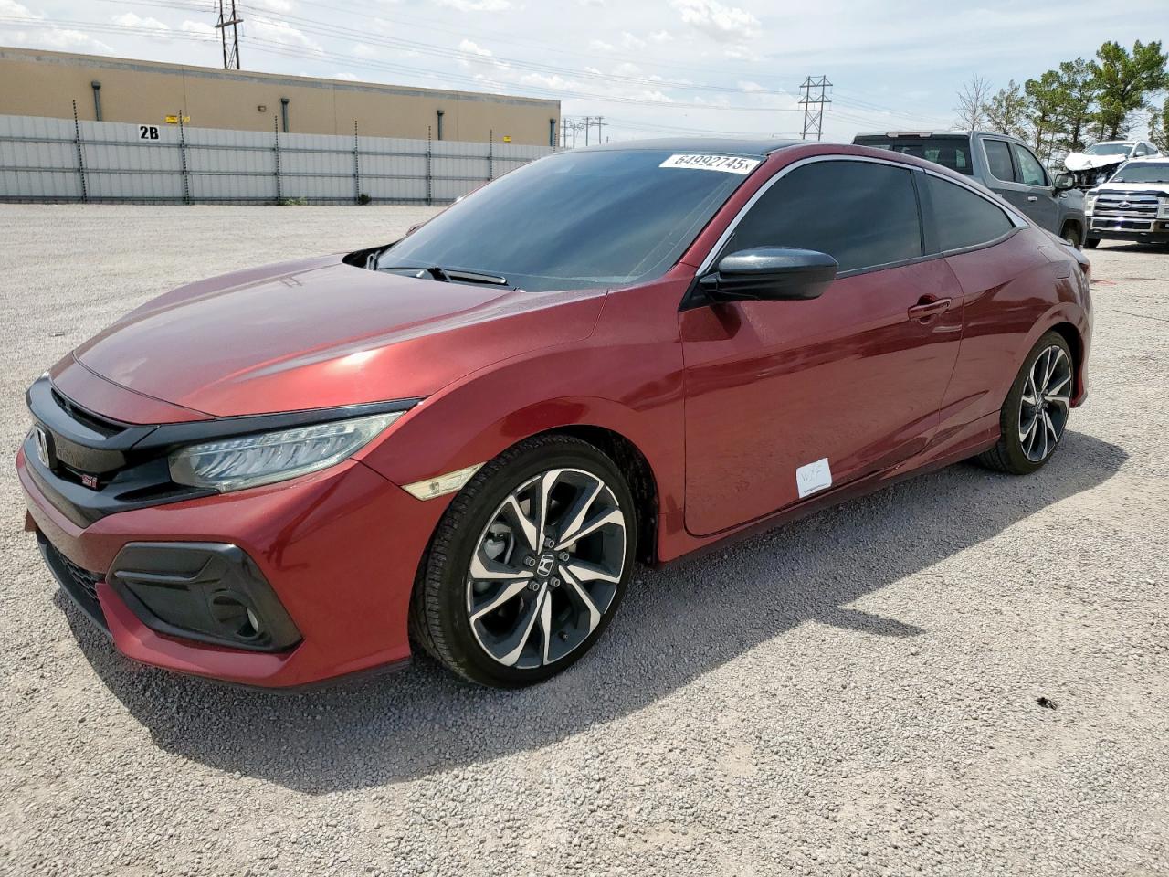 2020 Honda Civic Si brown null gas 2HGFC3A56LH750114 photo #1